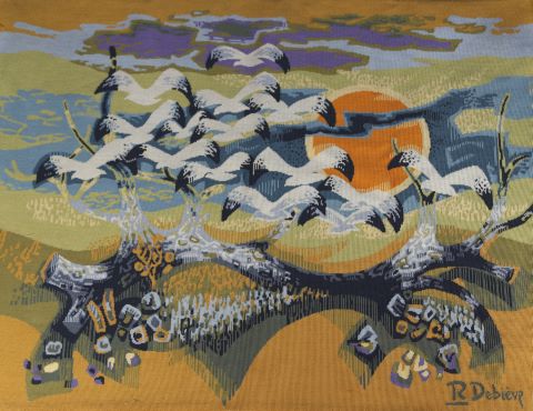 Tapisserie “Les mouettes”