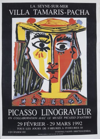 Affiche de l’exposition Picasso...
