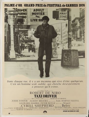 Affiche du film Taxi driver