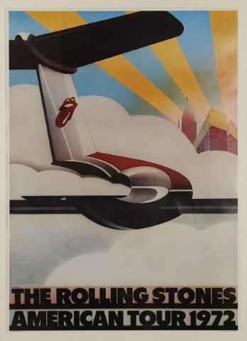 Affiche Rolling Stones American Tour