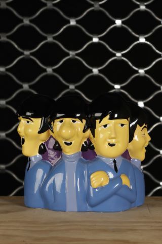 Beatles cookie jarr