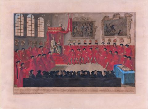 Assemblée solemnelle des archiducqs et Philippe,...