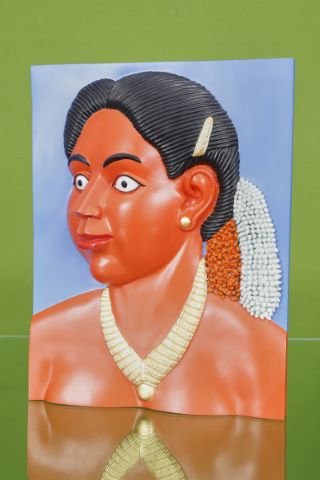 Ravinder Reddy (né en 1956) Tête de femme