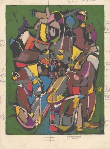 Composition - rare bon à tirer