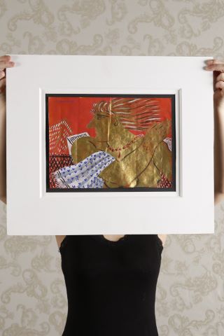 Homme à l'écharpe