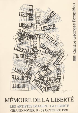 Arman, Armand Fernandez dit (1928-2005) Affiche...
