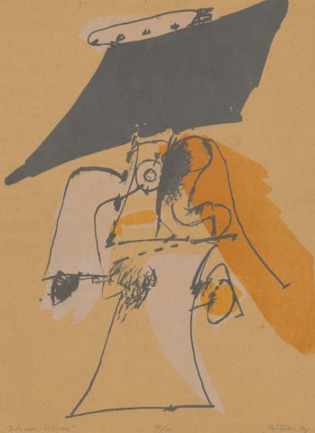 Albert Bitran (né en 1929) Intérieur-extérieur