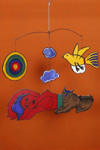 Corneille (1922-2010) Woman in the sky, mobile