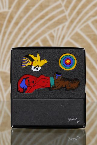 Women in the sky, mobile de table