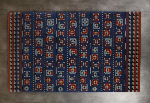 Martine Bedin (née en 1957) Tapis modèle 