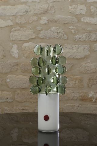 Maria Grazia Rosin (née en 1958) Vase en verre...