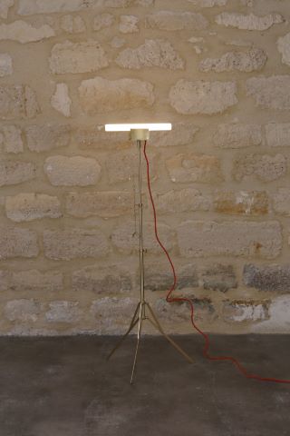 Alberto Biagetti (né en 1971) Lampe sur trépied...