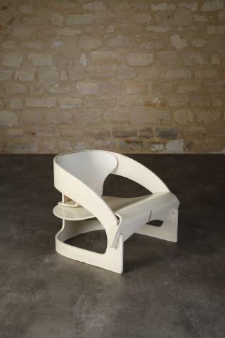 Joe Colombo (1930-1971) Fauteuil modèle 