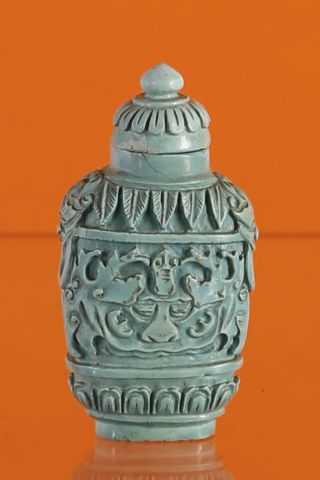 Tabatière en turquoise