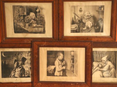 Honoré Daumier (1809-1879) Les Cinq sens