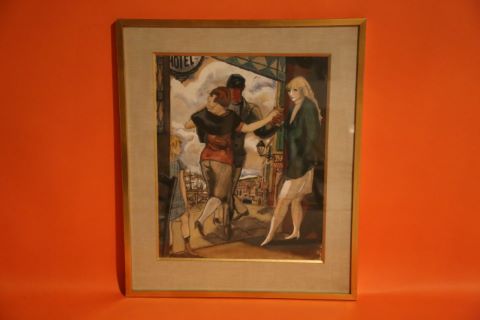 André Dignimont (1891-1965) Couple dansant...