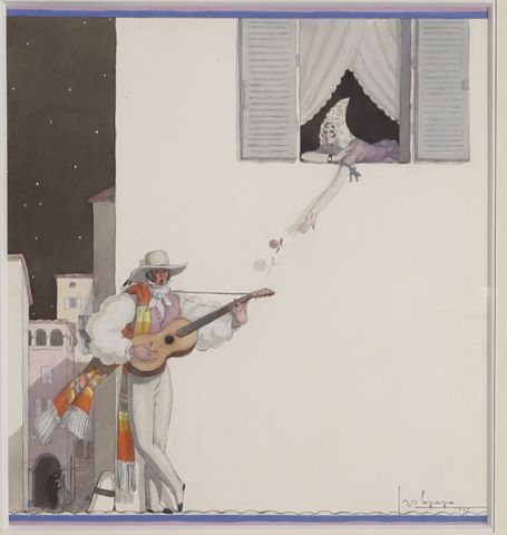 Georges Lepape (1887-1971) La Sérénade