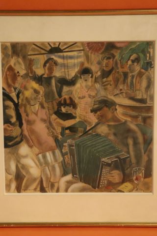 André Dignimont (1891-1965) Scène de taverne