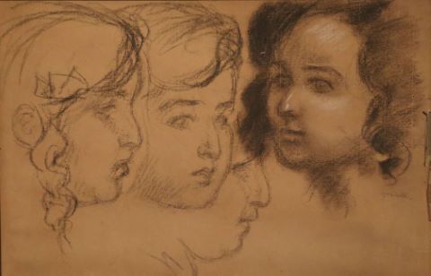 Théophile-Alexandre Steinlen (1859-1923) Étude...