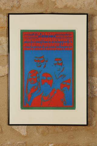 Victor Moscoso Affiche du concert du 17 février...