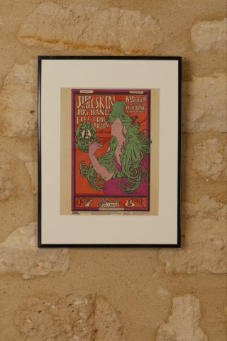 Mouse studio Rare mini poster des concerts des 7...