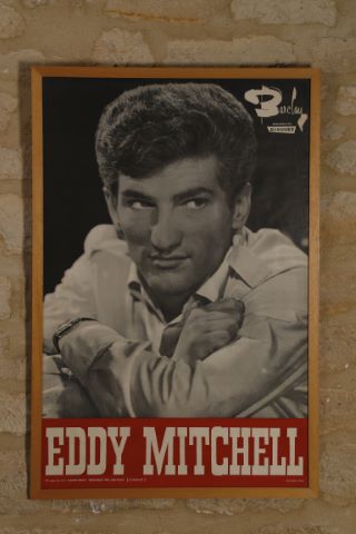 Eddy Mitchell Affiche de promotion Barclay