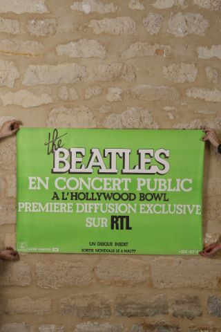 Très rare affiche, The Beatles