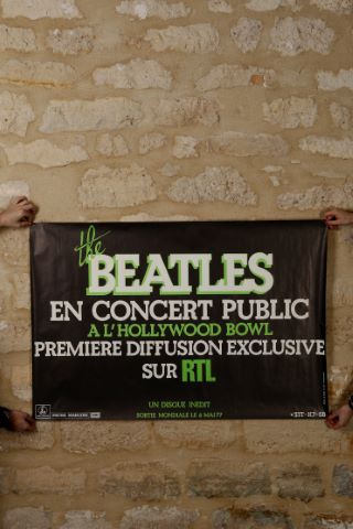 Très rare affiche, The Beatles