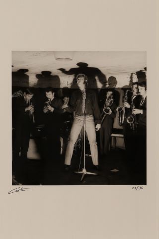 André Crudo Johnny en concert au golf Drouot,...