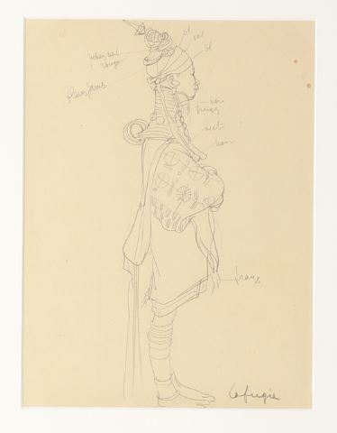 Léa Lafugie (1880-1972) Portrait d'une jeune...