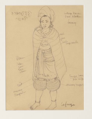 Léa Lafugie (1880-1972) Portrait de femme...