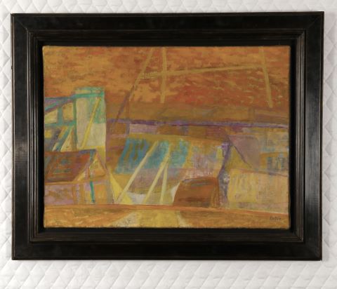 Maurice Estève (1904-2001) La Tour blanche