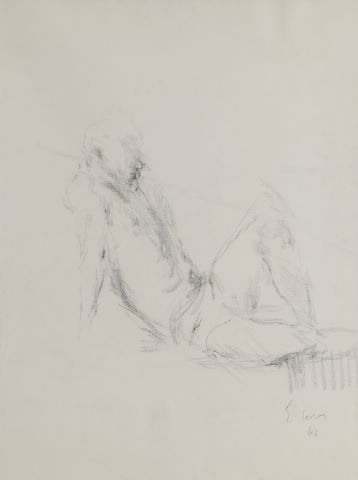 Eugène Leroy (1910-2000) Nu