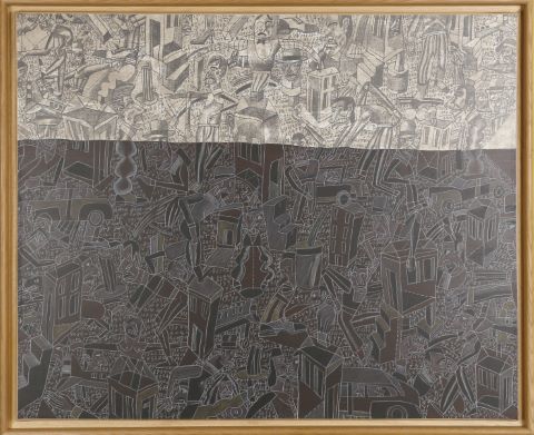 Antonio Seguí (né en 1934) Textura