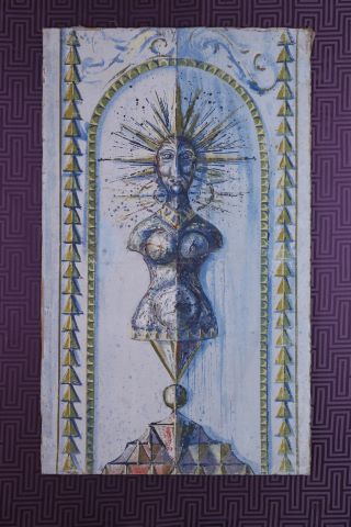 Jean Carzou (1907-2000) Projet de décor...