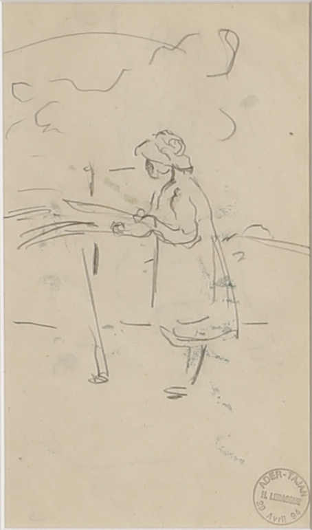 Henri Lebasque (1865-1937) Deux croquis