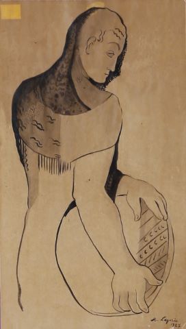 Maria Lagorio (1893-1979) Ensemble de quatre...