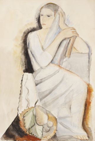 Maria Lagorio (1893-1979) Ensemble de deux...