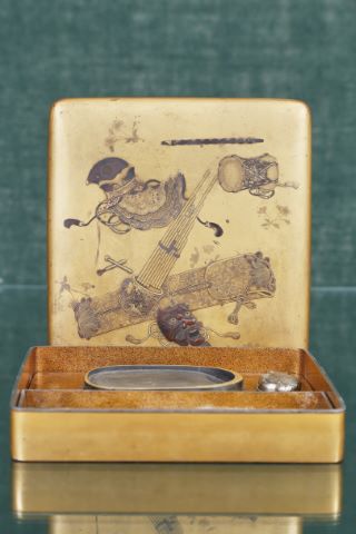 Japon Suzuribako, coffret à calligraphie