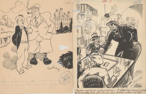 4 dessins humoristiques