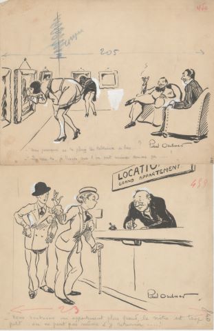 4 dessins humoristiques