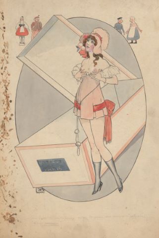 Poupée érotique, Article de Paris