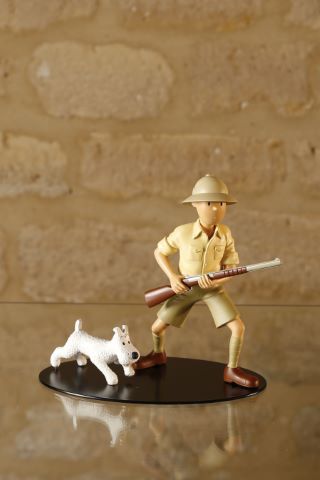 Tintin by Moulinsart Sculpteur Leblon Delienne...