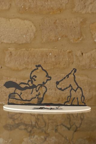 Tintin by Moulinsart Sculpteur Leblon Delienne...