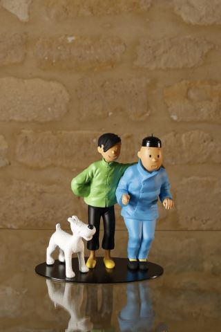 Tintin by Moulinsart Sculpteur Leblon Delienne...