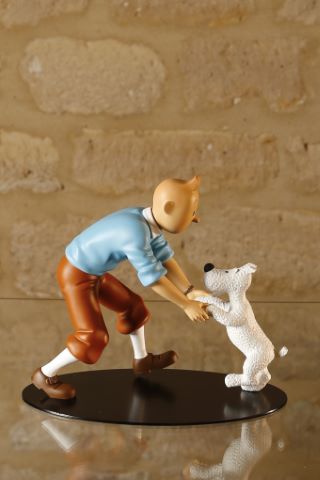 Tintin by Moulinsart Sculpteur Leblon Delienne...