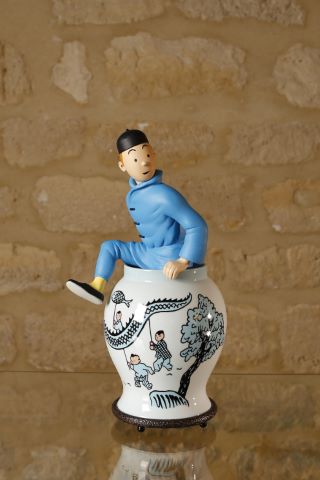 Tintin by Moulinsart Sculpteur Leblon Delienne...