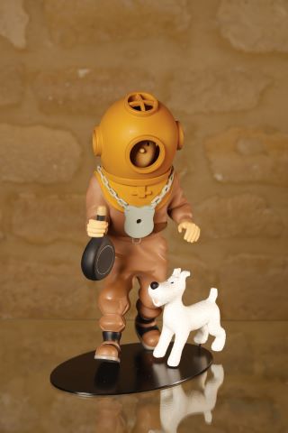 Tintin by Moulinsart Sculpteur Leblon Delienne...