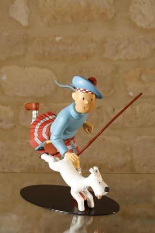 Tintin by Moulinsart Sculpteur Leblon Delienne...