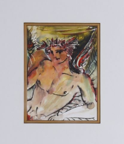 Dimitris Talaganis (né en 1945) Nu masculin